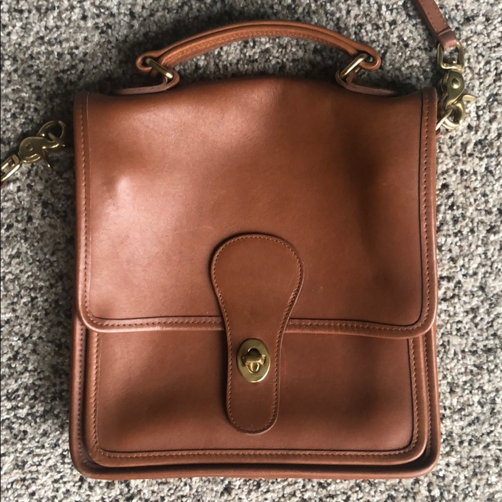 Vintage Coach Leather Crossbody